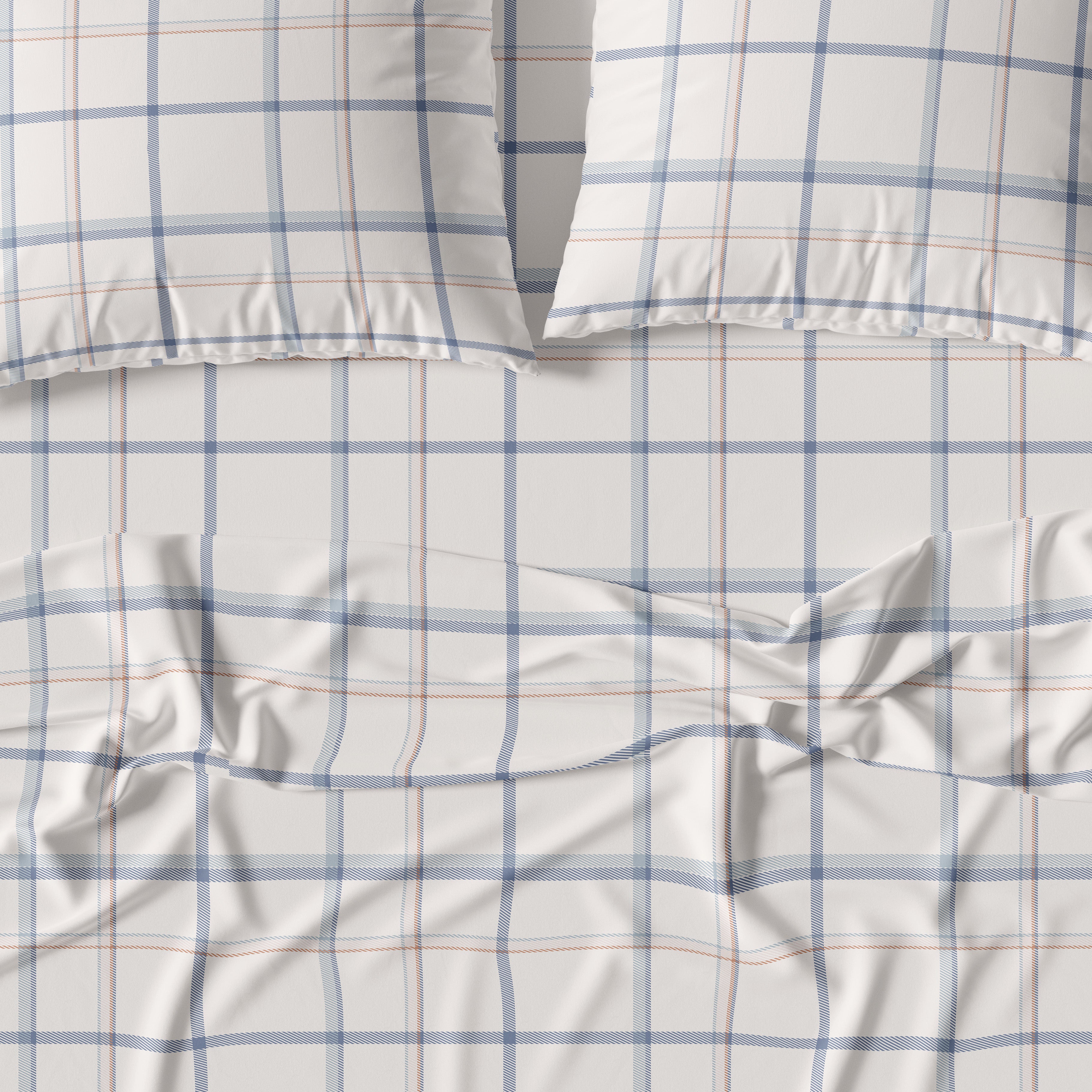 Duck Hunting Plaid Sheet Set