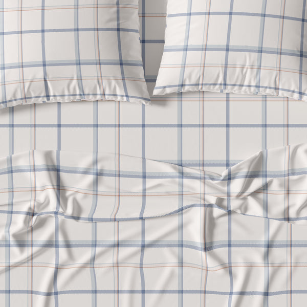 Duck Hunting Plaid Sheet Set