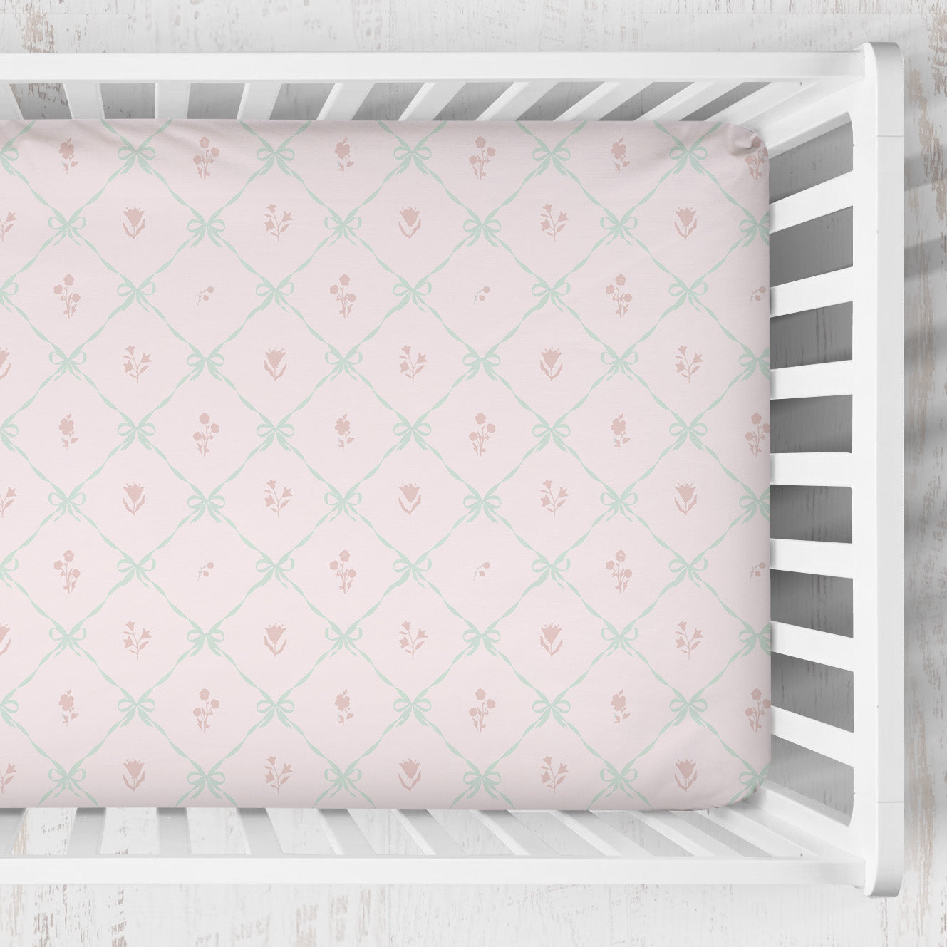 Crib Sheet | Primrose Trellis