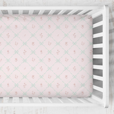 Crib Sheet | Primrose Trellis