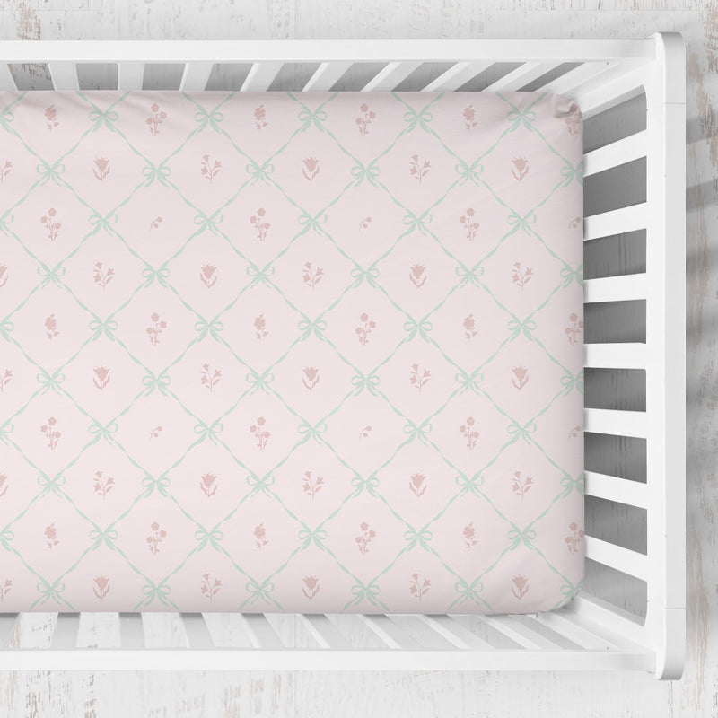 Crib Sheet | Primrose Trellis