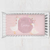Personalized Crib Sheet | Blushing Goose Garden