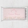 Personalized Crib Sheet | Ribbons & Wildflowers