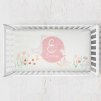 Personalized Crib Sheet | Garden Goose