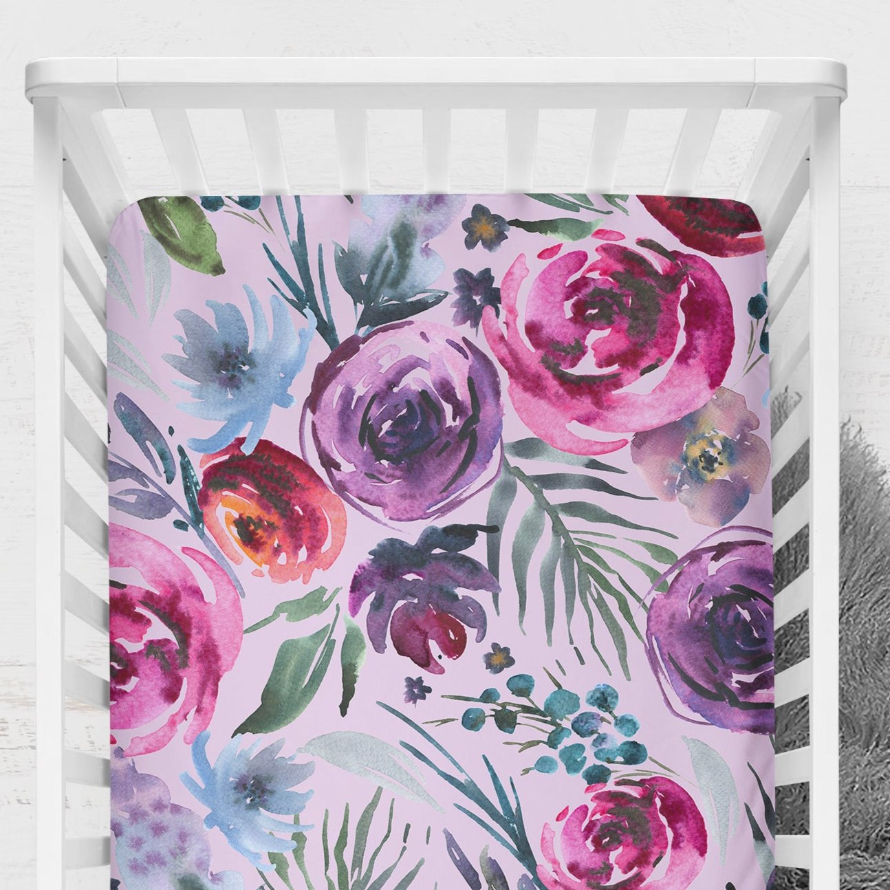 Sweet Woodlands Nursery Starter Crib Bedding Set
