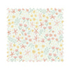 Crib Rail Cover | Spring Floral in Mint
