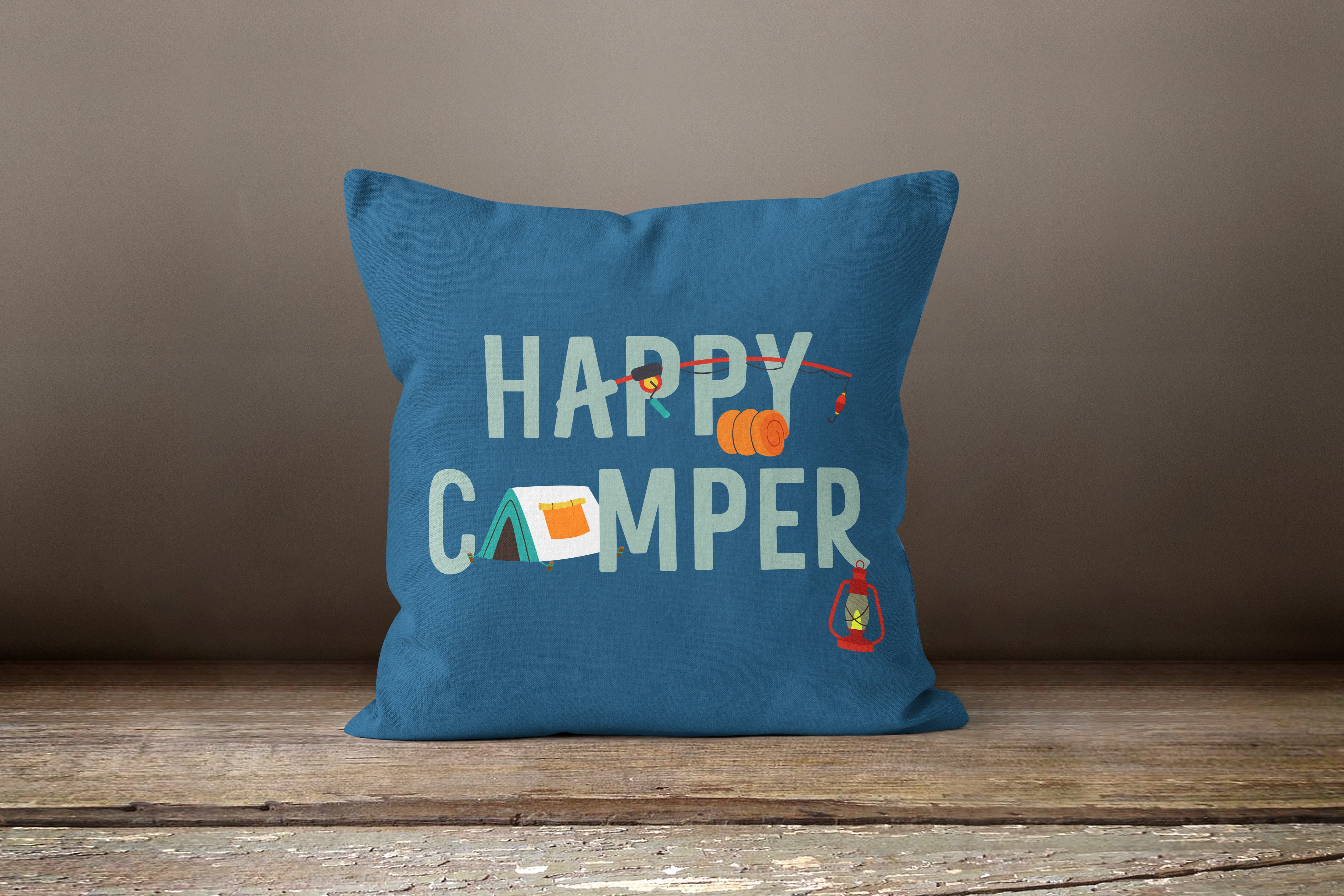 Happy Camper Personalized Kids Bedding Set (Comforter or Duvet Cover)
