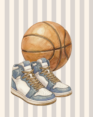Nursery Art | Basketball