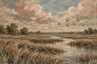 Nursery Art | Golden Marsh