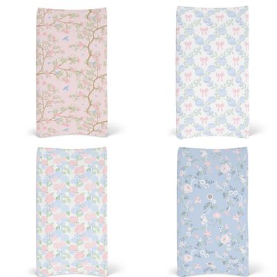 Changing Pad Cover | Preppy Heirloom
