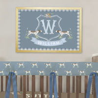 Personalized Nursery Art | Companion Crest