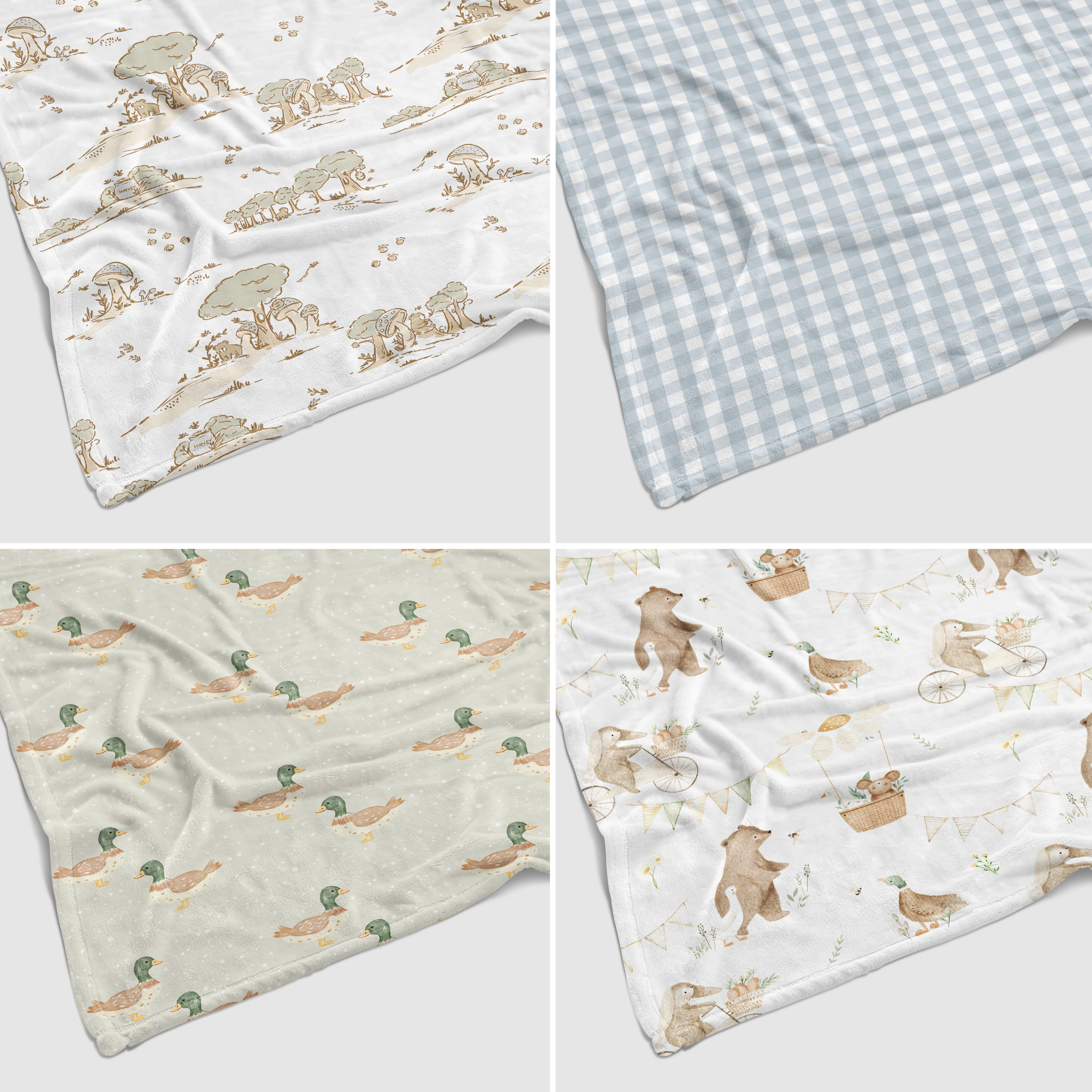 Minky Blanket | Storybook Cottage