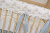Crib Rail Cover | Honey Bear Toile