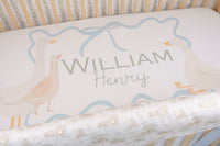 Crib Bedding Set | Soft Chambray