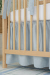 Crib Bedding Set | Soft Chambray