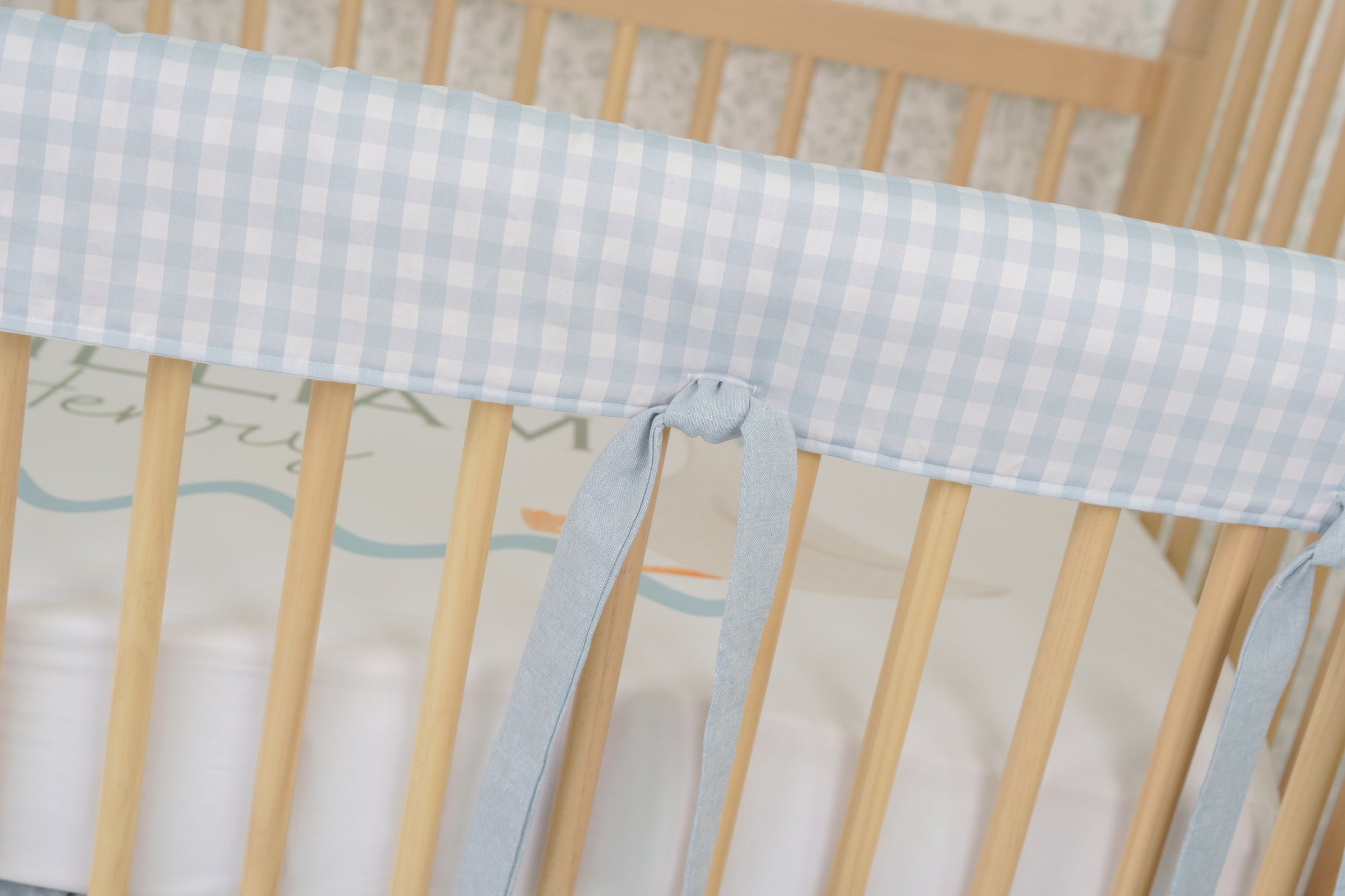 Crib Bedding Set | Soft Chambray