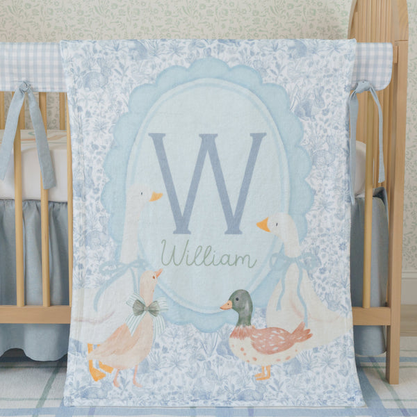 Crib Bedding Set | Soft Chambray
