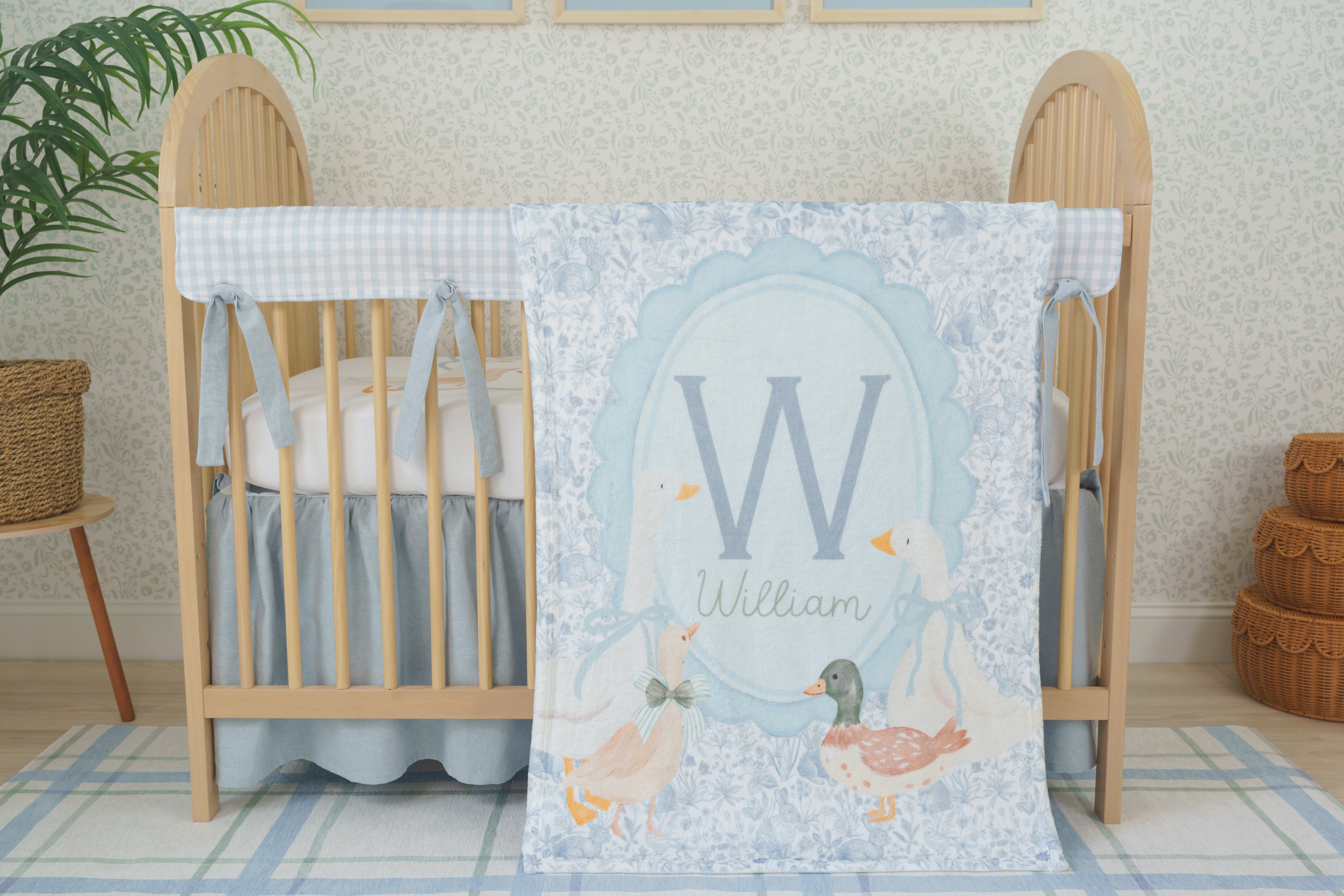 Garden Goose Toile