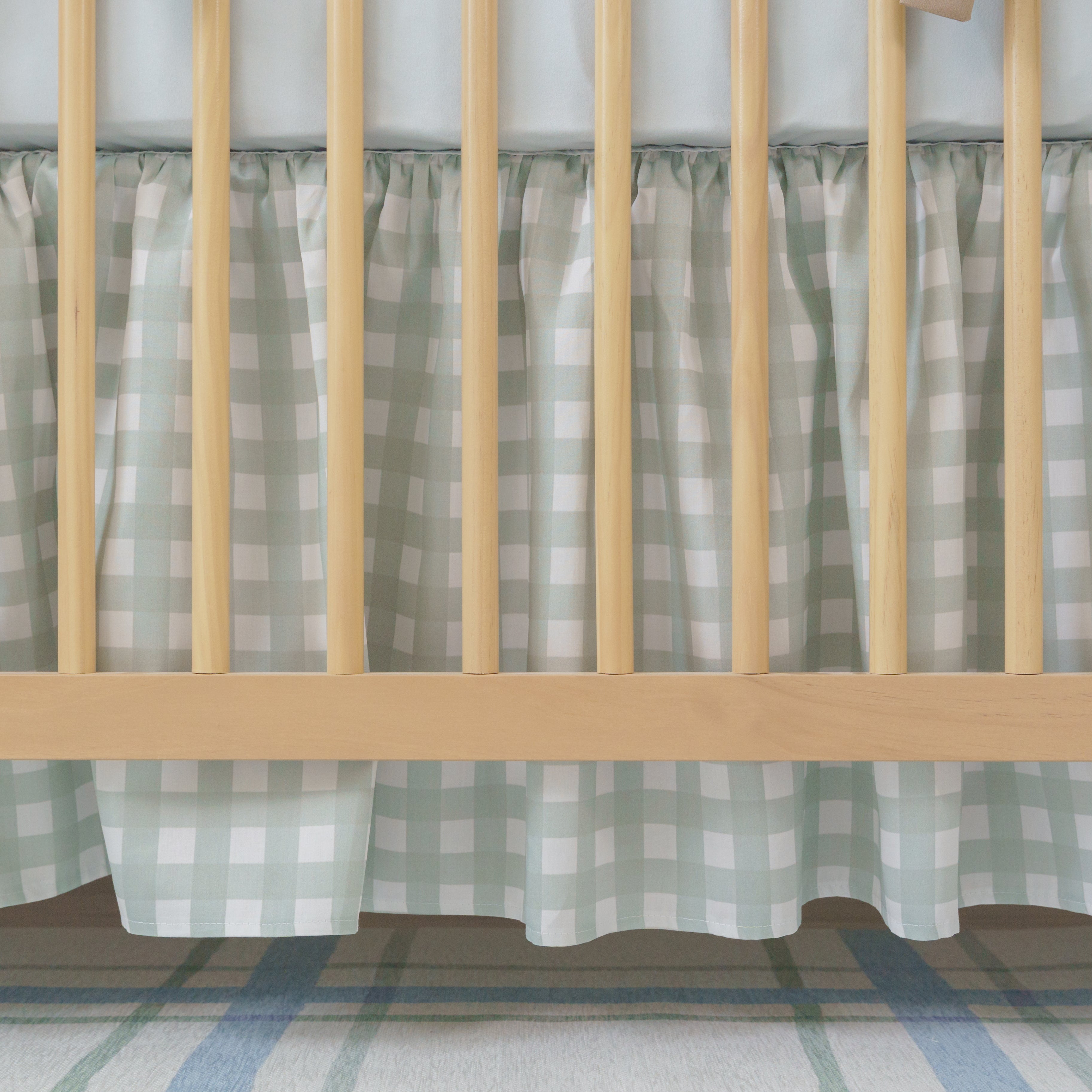 Gingham in Victorian Olive