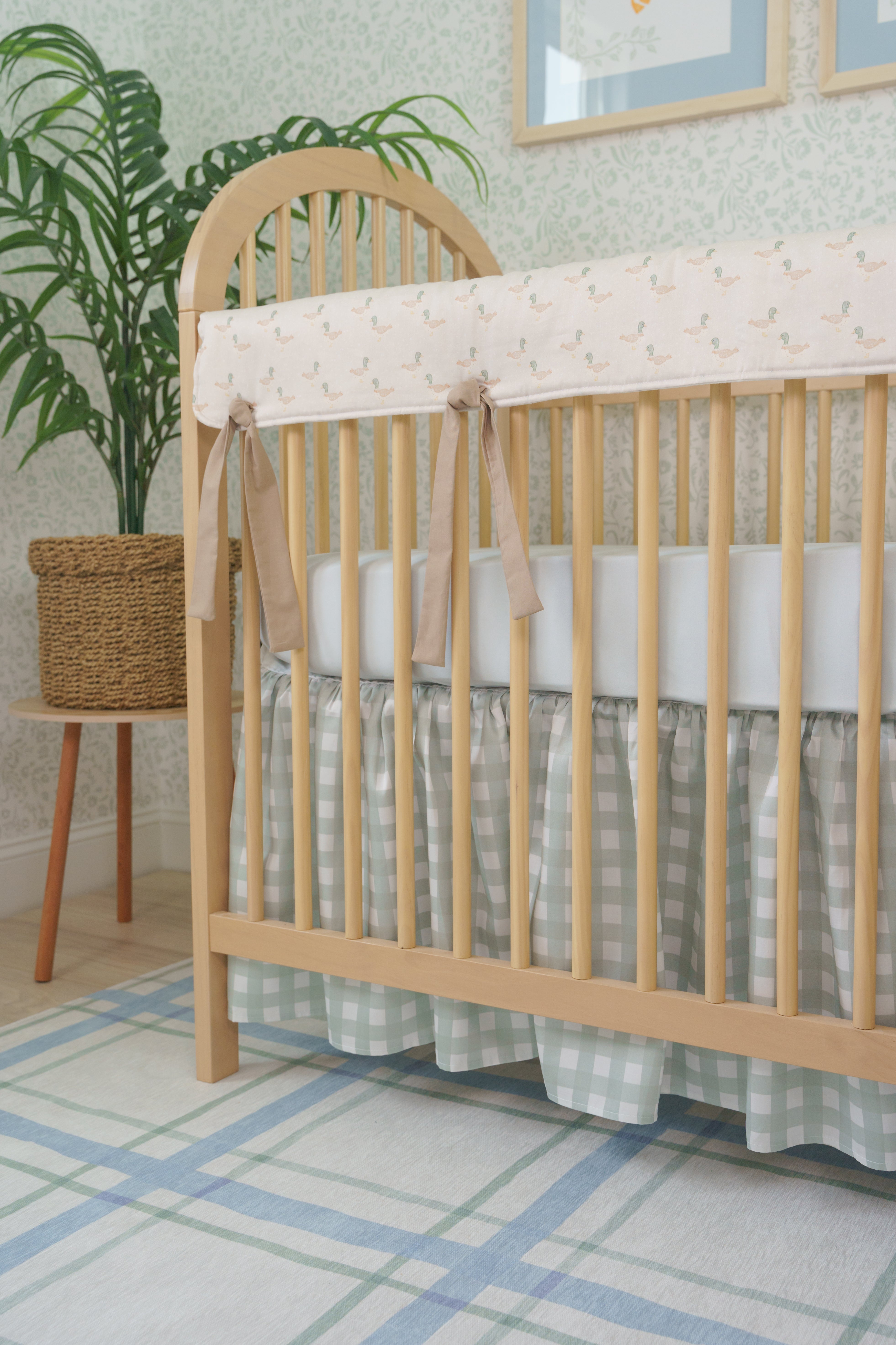 Gingham in Victorian Olive