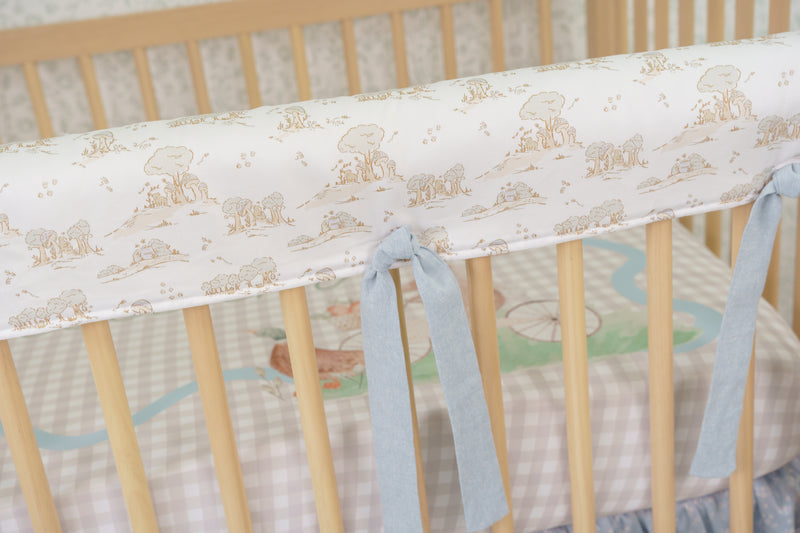 Crib Bedding Set | Honey Bear Toile