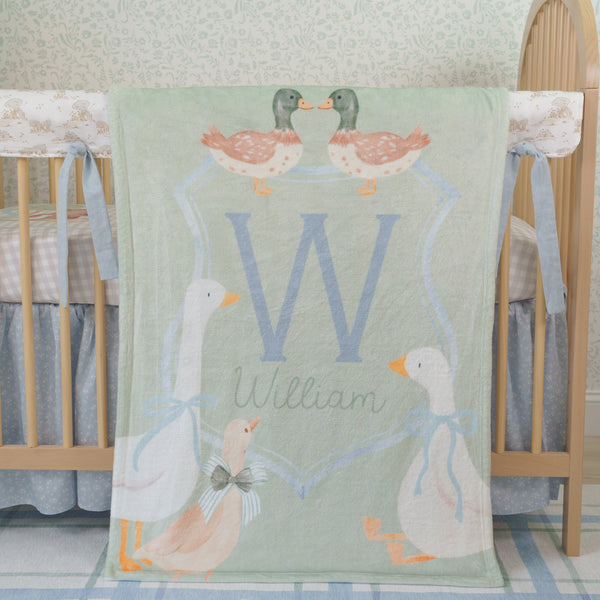 Crib Bedding Set | Honey Bear Toile