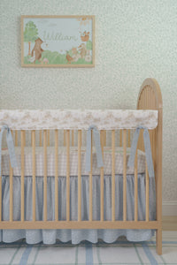 Crib Bedding Set | Honey Bear Toile