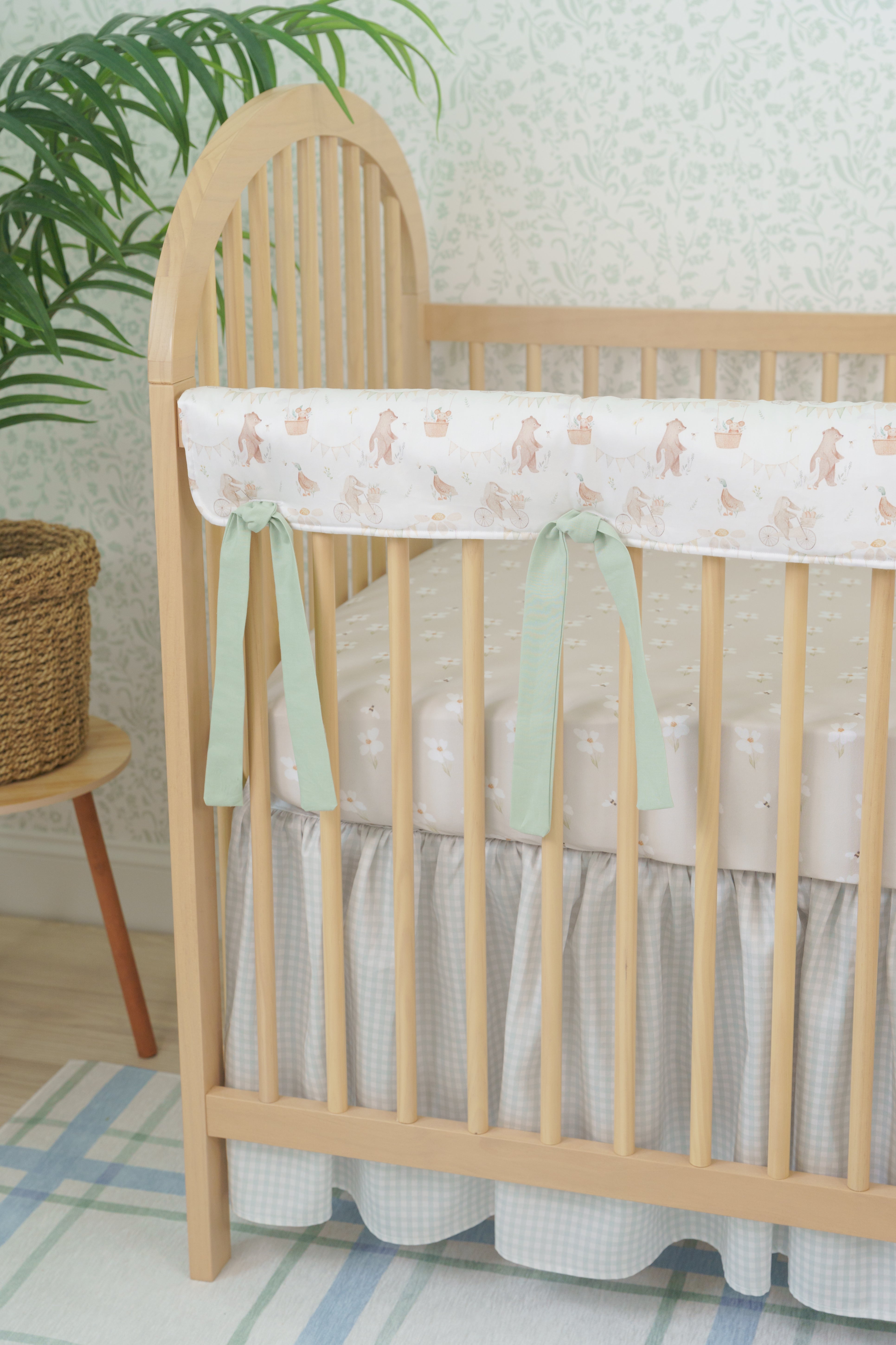Gingham in Mist Sage