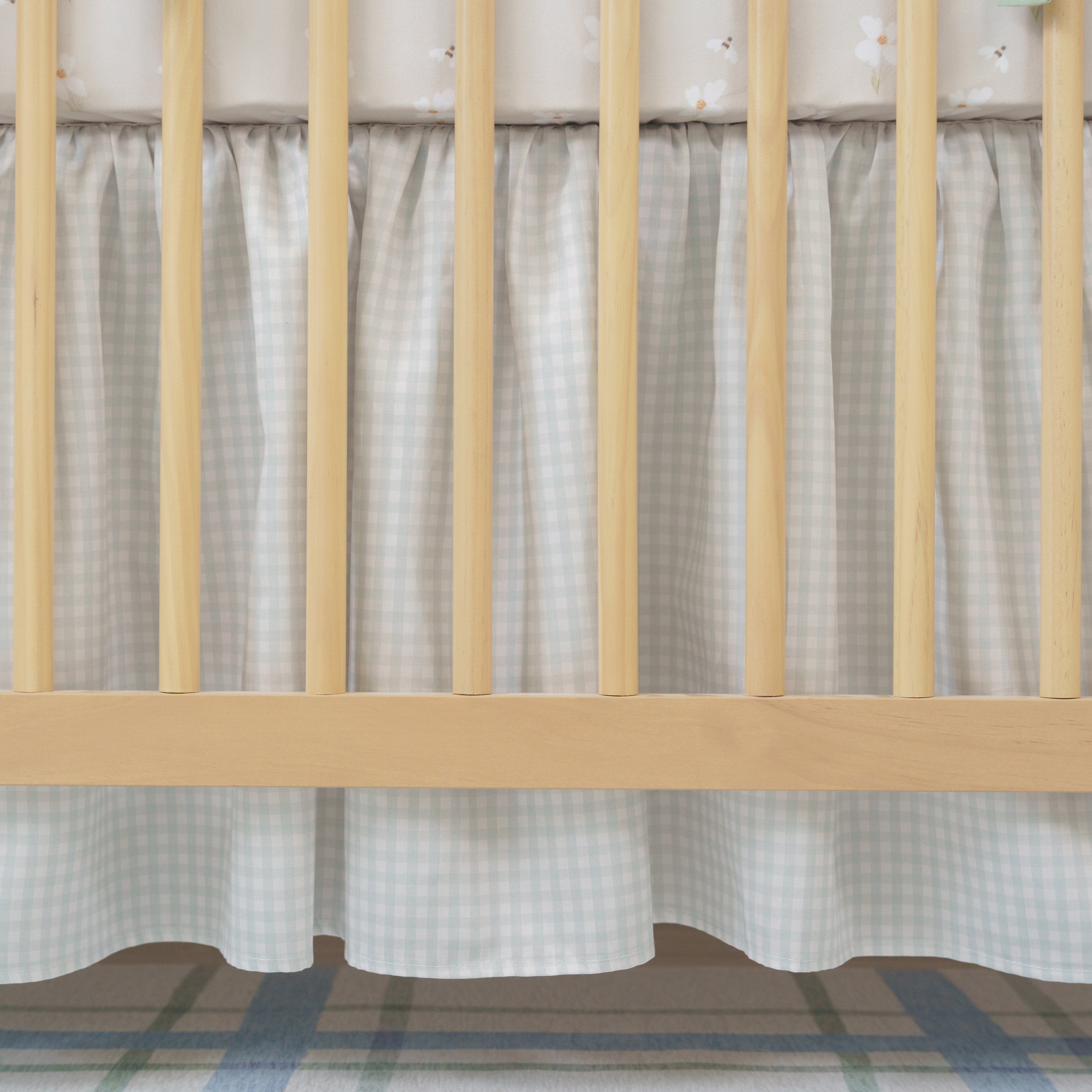 Gingham in Mist Sage