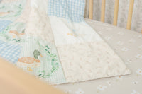 Organic Cotton Baby Quilt | Storybook Cottage