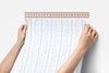 Peel & Stick Wallpaper | Preppy Vine Stripe