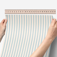 Peel & Stick Wallpaper | Playroom Stripe Sky