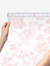 Fancy Bow Toile Peel & Stick Wallpaper