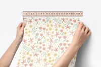 Peel & Stick Wallpaper | Spring Floral in Cream