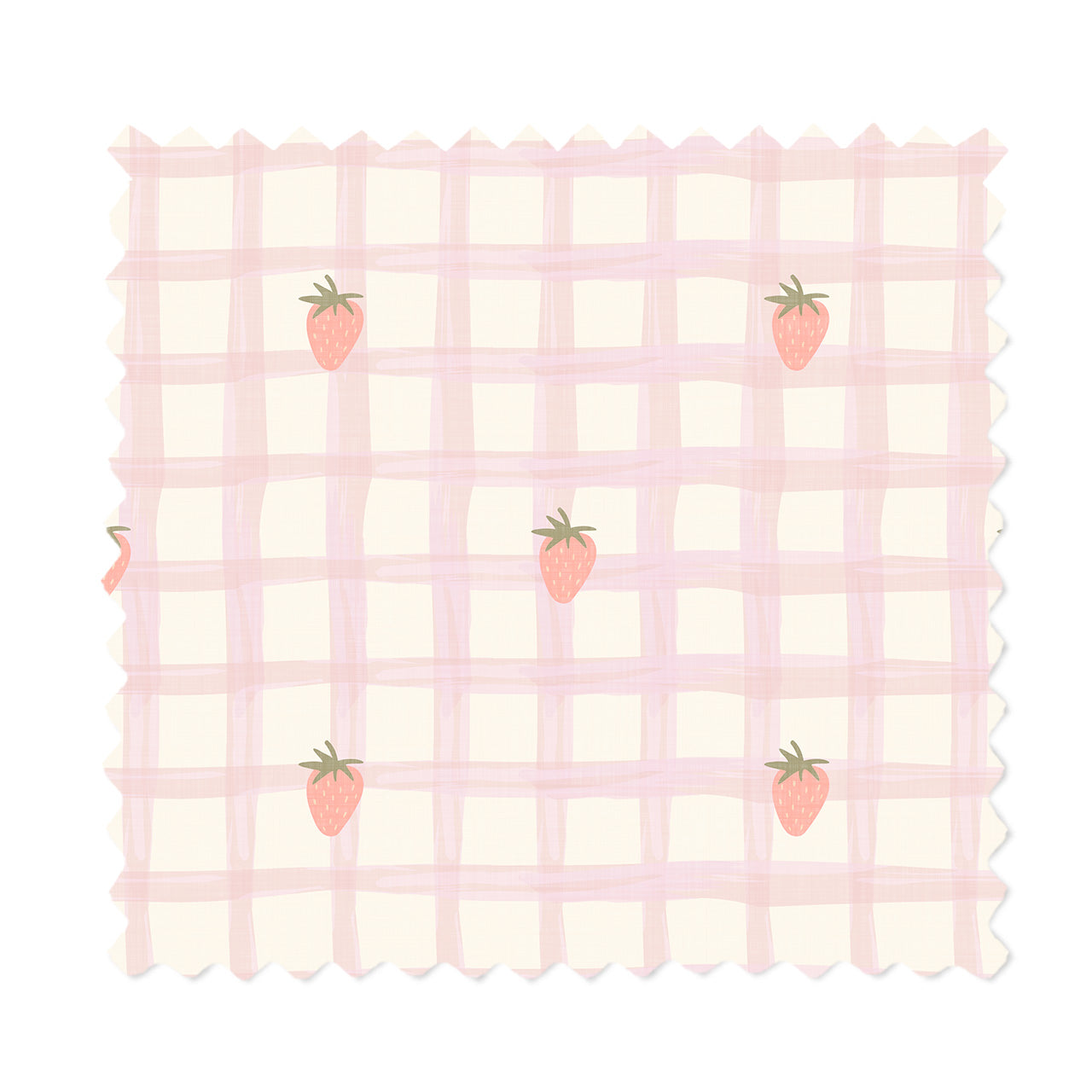 Wildberry Check Swatch