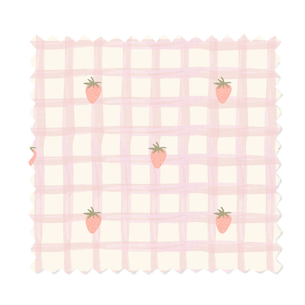 Wildberry Check Swatch