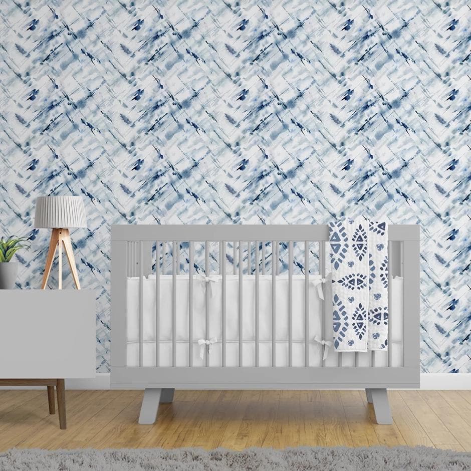 Abstract Tribal Peel & Stick Wallpaper - , ,