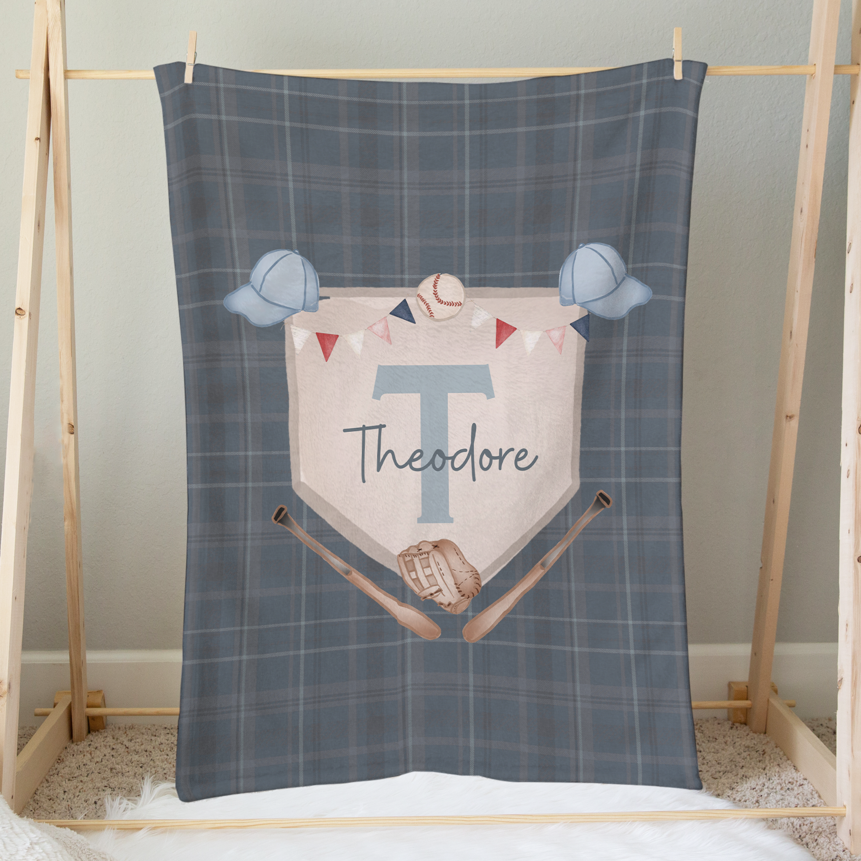 Minky Blanket | Little Slugger