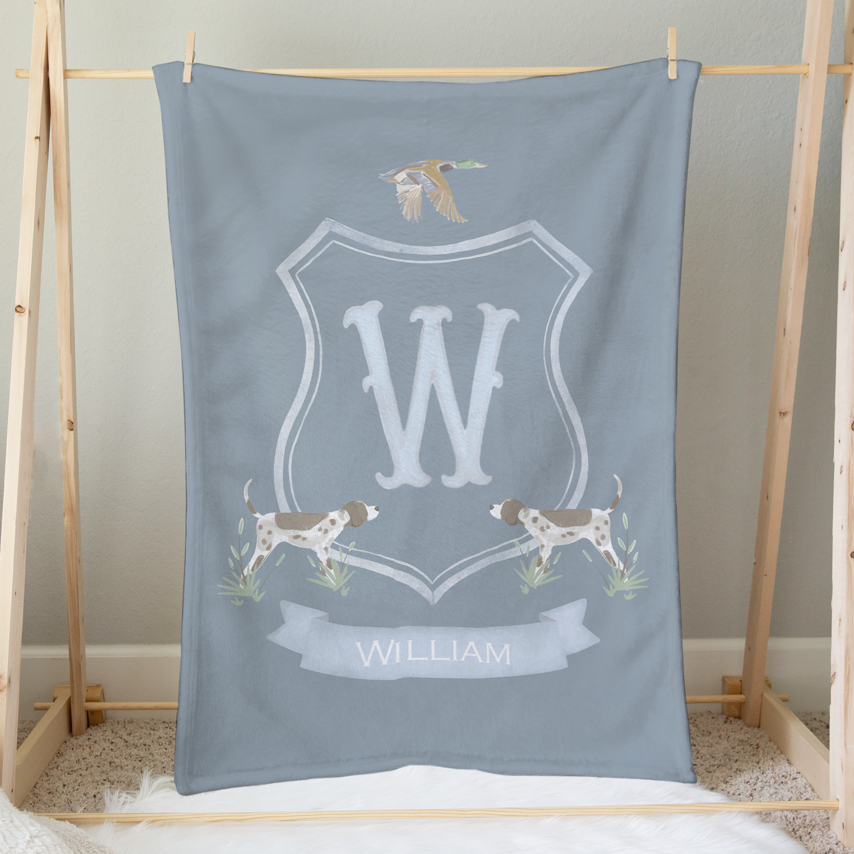 Minky Blanket | Companion Crest