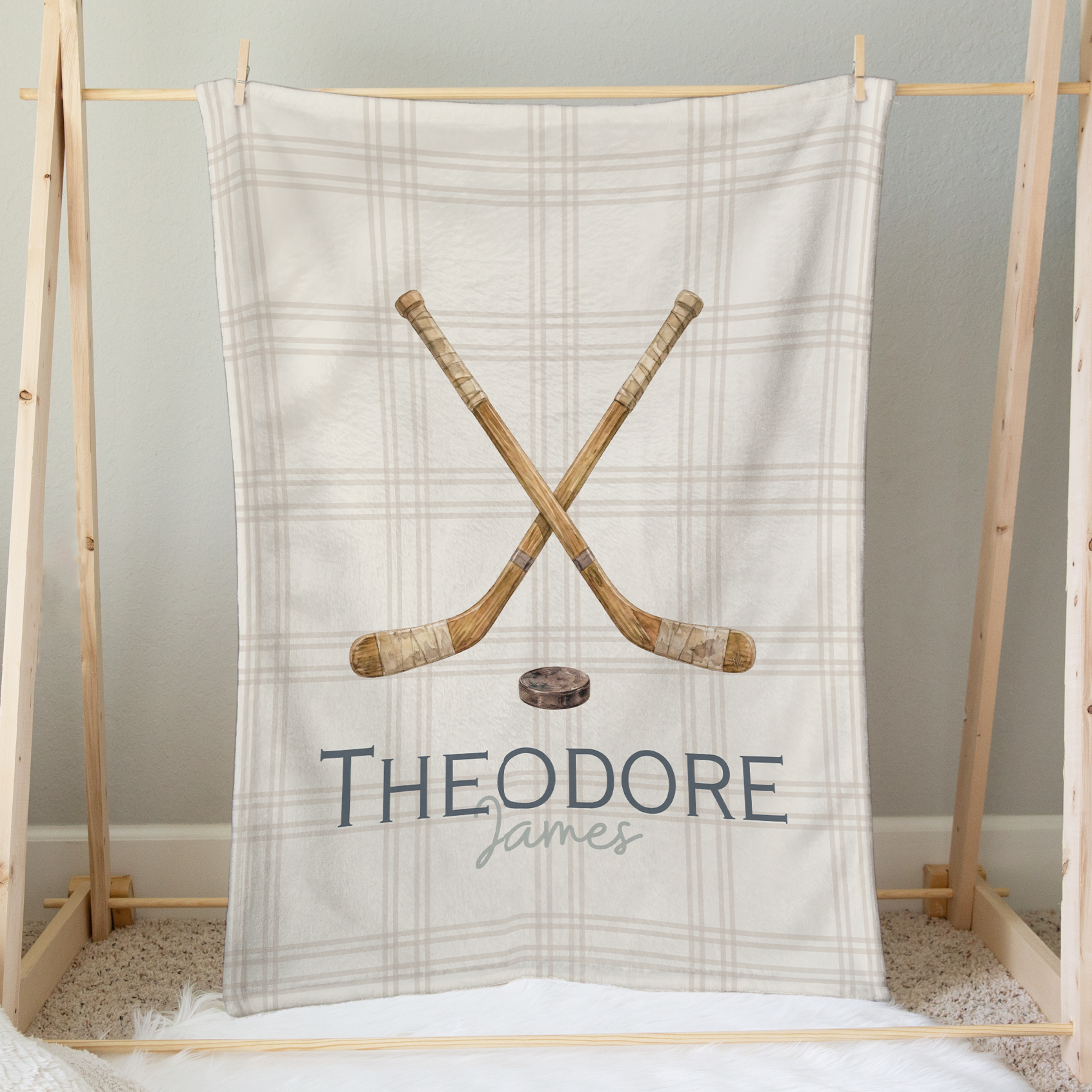 Minky Blanket | Rink Days