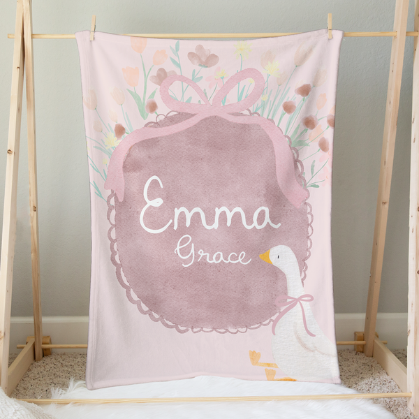 Minky Blanket | Blushing Goose Garden