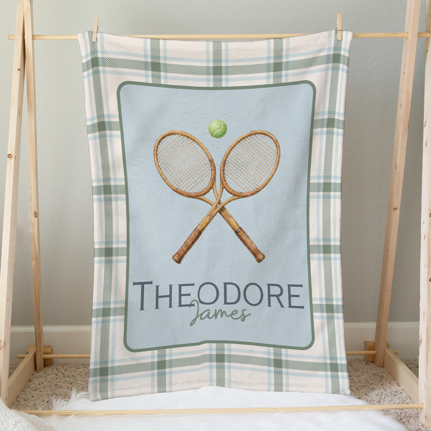 Minky Blanket | Courtside Classic