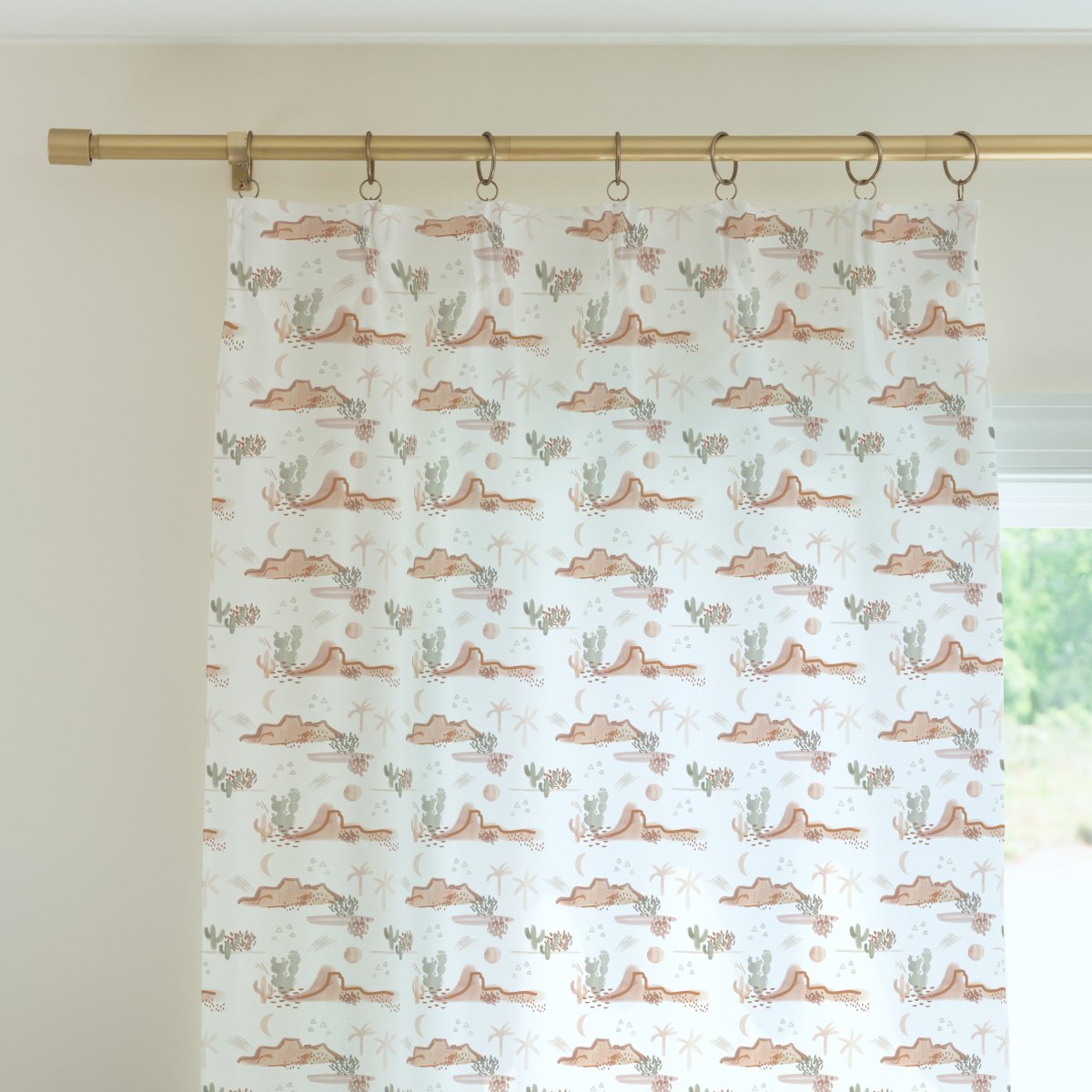Boho Desert Curtain Panel - Boho Desert, gender_boy, Theme_Boho