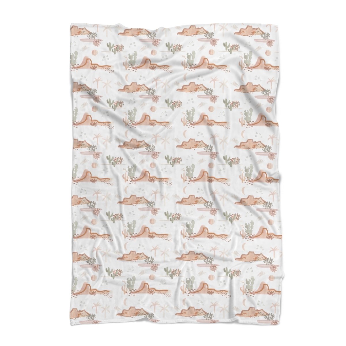 Boho Desert Minky Blanket - Boho Desert, gender_boy, Personalized_No