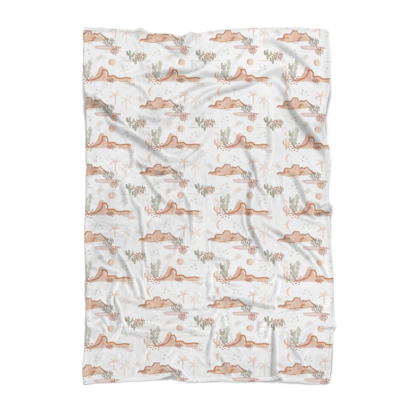 Boho Desert Minky Blanket - Boho Desert, gender_boy, Personalized_No