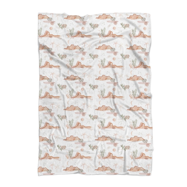 Boho Desert Minky Blanket - Boho Desert, gender_boy, Personalized_No