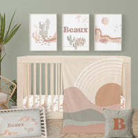 Boho Desert Nursery Starter Set - Boho Desert, gender_boy, text