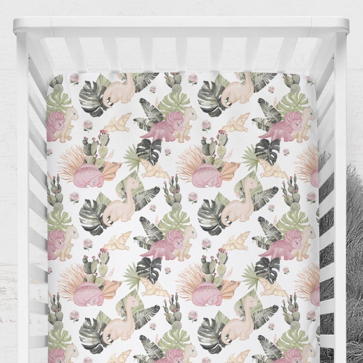Boho Dino Nursery Starter Set - boho dino, gender_girl, text