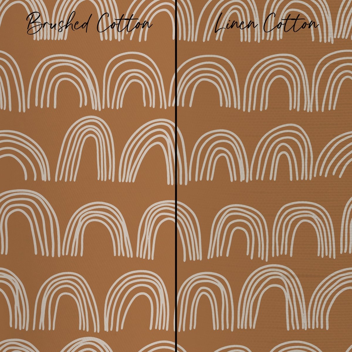 Boho Jungle Rainbow Curtain Panel - Boho Jungle, gender_boy, gender_neutral