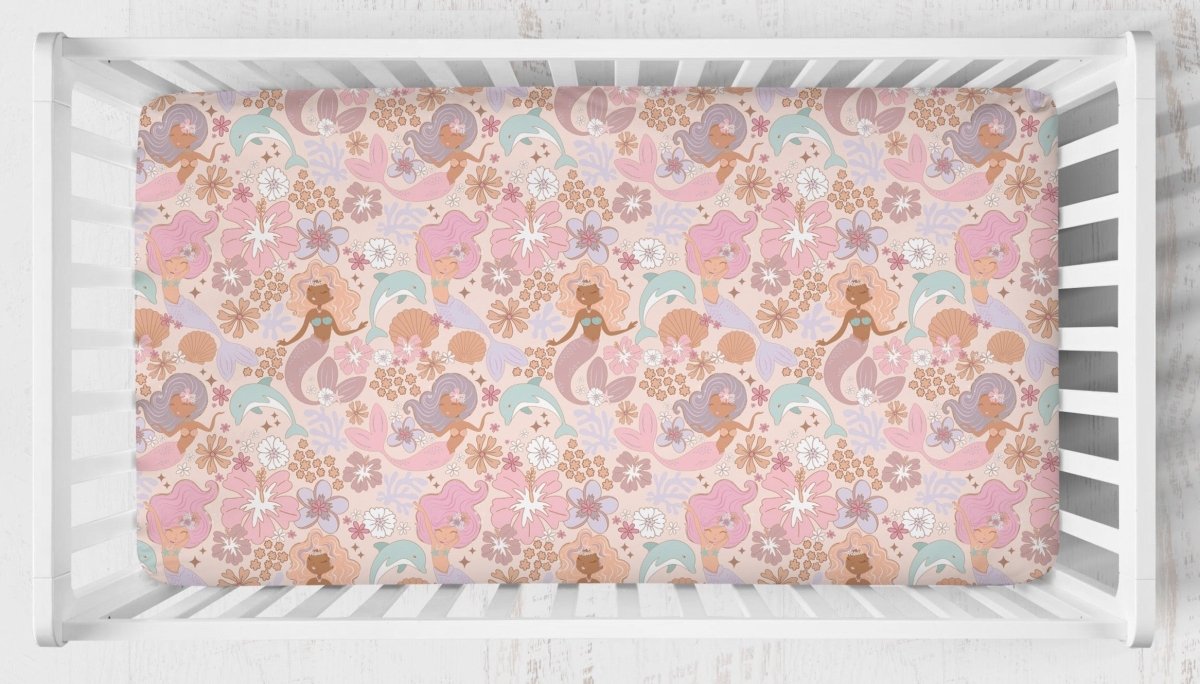 Boho Mermaids Nursery Starter Set - Boho Mermaids, gender_girl, text